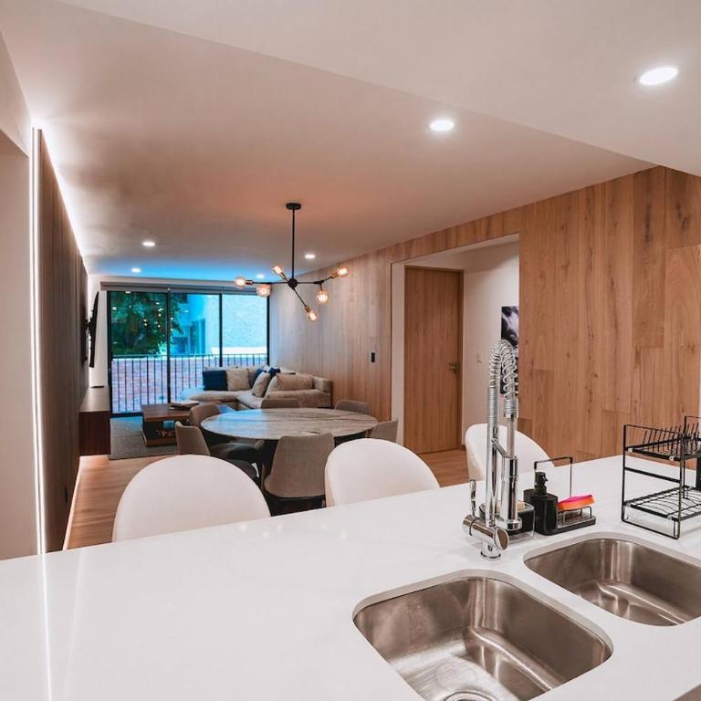 Stunning 3BR with pool, gym, coworking in Condesa - Apartment - 9