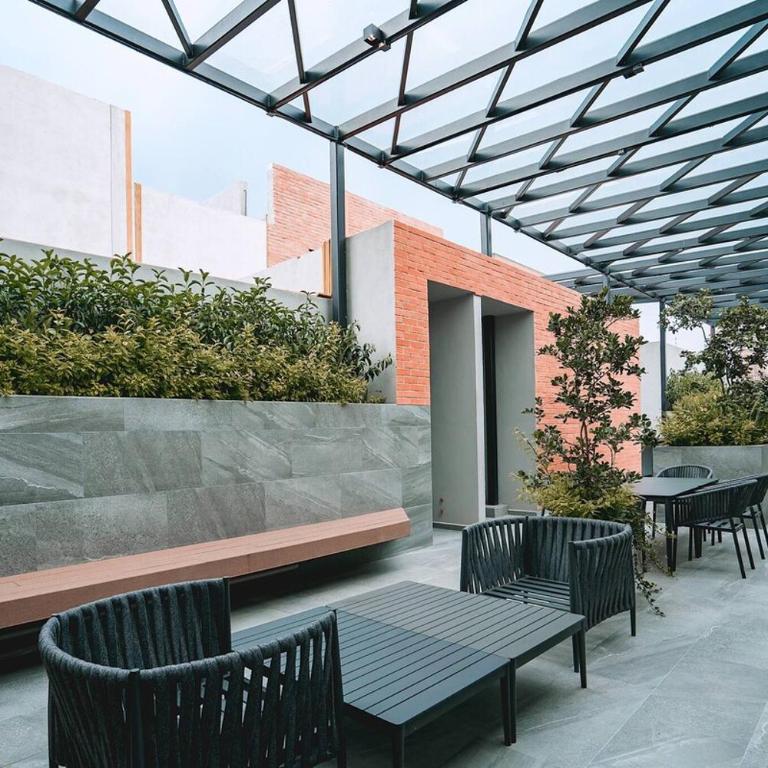 Stunning 3BR with pool, gym, coworking in Condesa - Apartment - 48