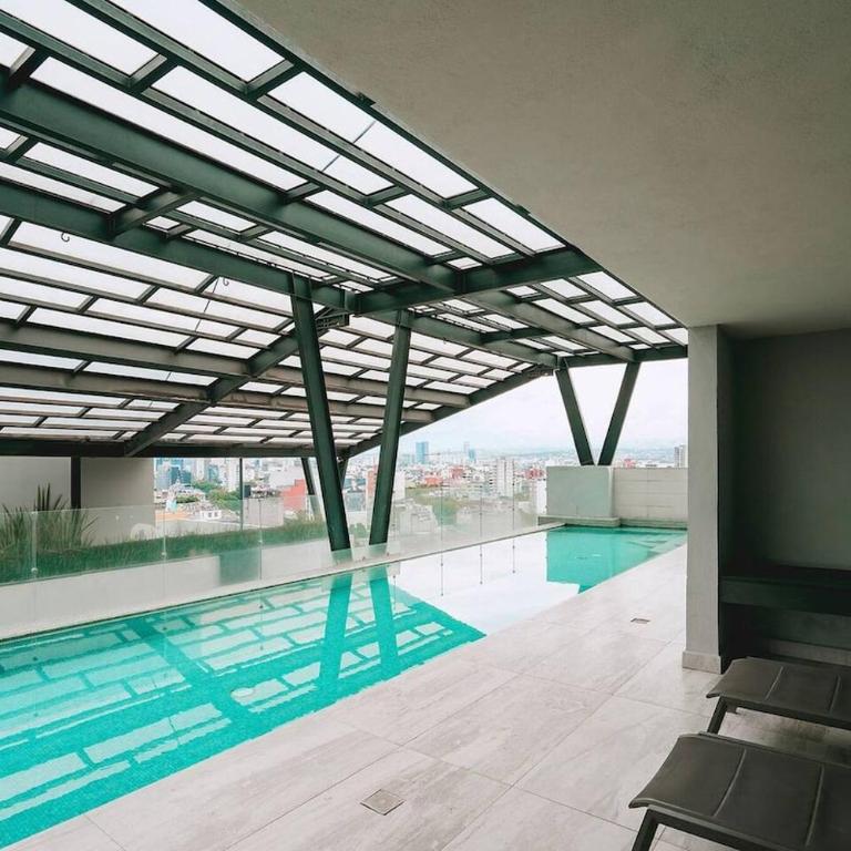 Gorgeous Stay in Roma Norte with Pool & Gym - Apartment - 3
