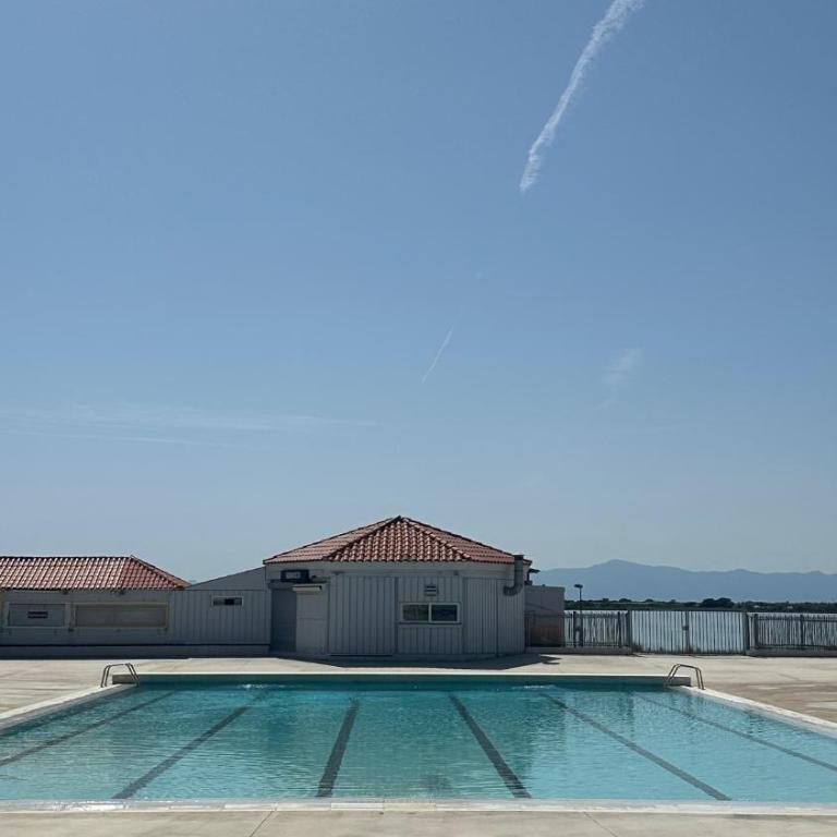 Vue étang et montagnes avec piscines chauffée - Apartment mit 1 Schlafzimmer - 8