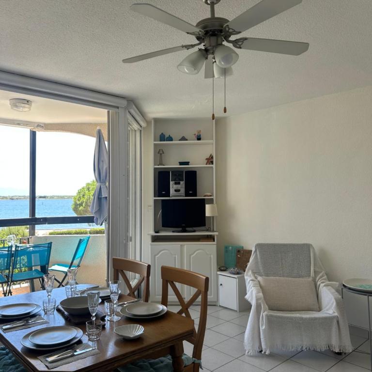 Vue étang et montagnes avec piscines chauffée - Apartment mit 1 Schlafzimmer - 7