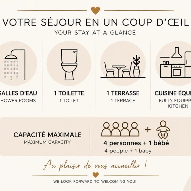 LE ROSACKER - Proche centre ville et gare - Terrasse - Parking gratuit 2 places - 2 chambres - 2 salles d'eau - Netflix - Apartamento con terraza - 2