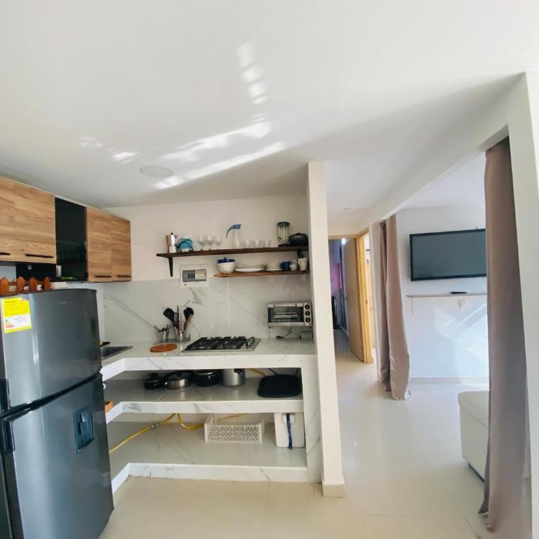 Apartment near the ocean in Cartagena de Indias - Three-Bedroom Apartment - 24