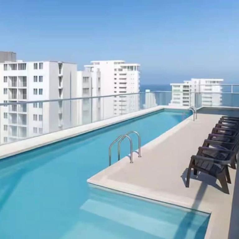 Apartment near the ocean in Cartagena de Indias - Three-Bedroom Apartment - 31