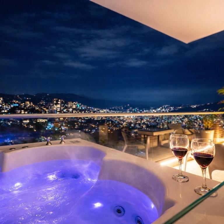 21st Floor Luxury Suite With Private Jacuzzi & Skyline View - Apartamento de 2 dormitorios - 17