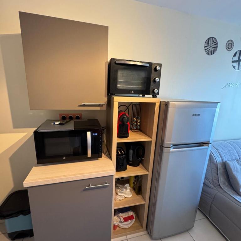 Appart 27m2 avec Clim, terrasse - 6 pers - 2 piscines - One-Bedroom Apartment - 19