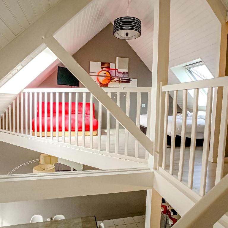Superbe loft 90m² proche parc expo Nantes (6p) - Apartamento de 2 dormitorios - 12