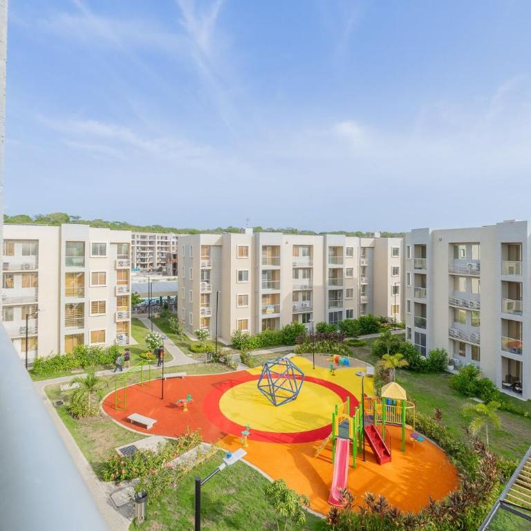 CLL11-404 Nuevo Apto Serena del Mar Playa-3min - Two-Bedroom Apartment with Balcony - 51