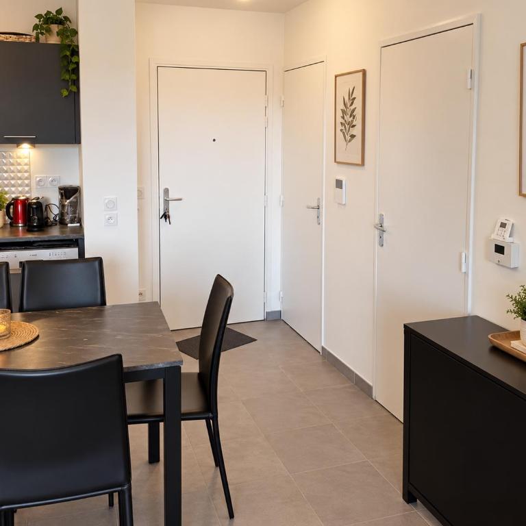 Grand T2 avec terrasse au calme, Lyon - Apartment mit 1 Schlafzimmer - 4