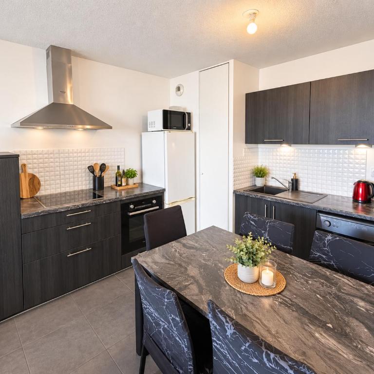 Grand T2 avec terrasse au calme, Lyon - Apartment mit 1 Schlafzimmer - 5
