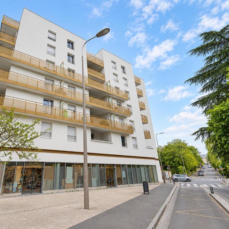 Grand T2 avec terrasse au calme, Lyon - Apartment mit 1 Schlafzimmer - 12