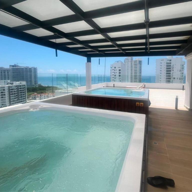 Apto moderno, Rodadero Sur Santa Marta cerca playa - Apartamento de 1 dormitorio - 26