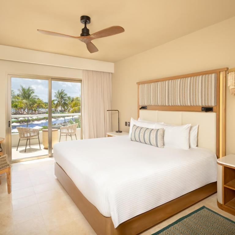 Dreams Tulum Resort & Spa - Habitación Deluxe con cama extragrande y vistas al océano - 1