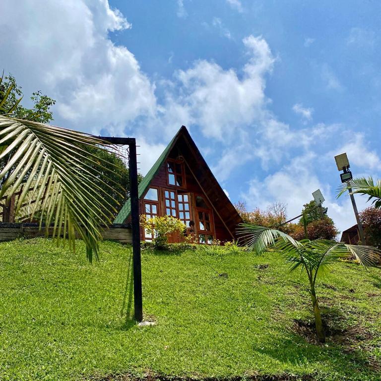 Cabaña chalet con jacuzzi privado, cerca de Medellín - Habitación Doble con bañera de hidromasaje - 19