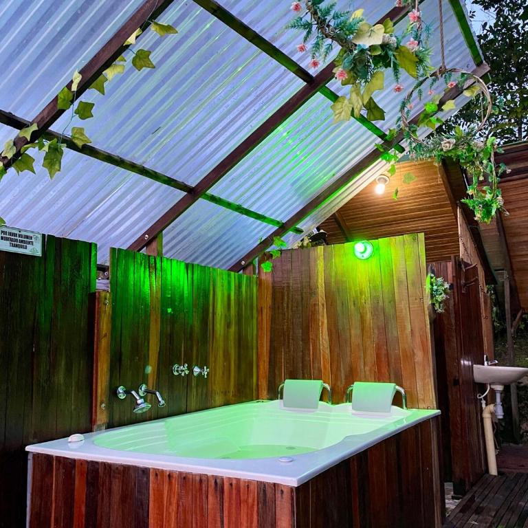 Cabaña chalet con jacuzzi privado, cerca de Medellín - Habitación Doble con bañera de hidromasaje - 27