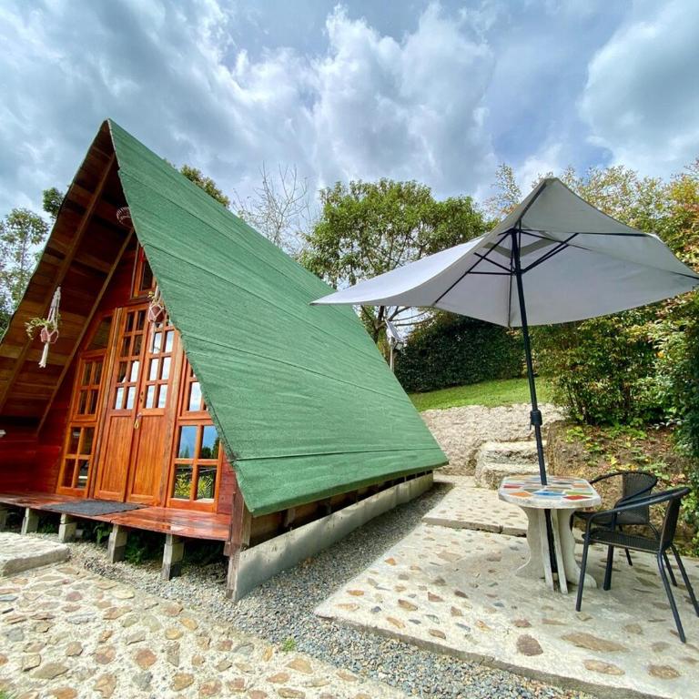 Cabaña chalet con jacuzzi privado, cerca de Medellín - Habitación Doble con bañera de hidromasaje - 35