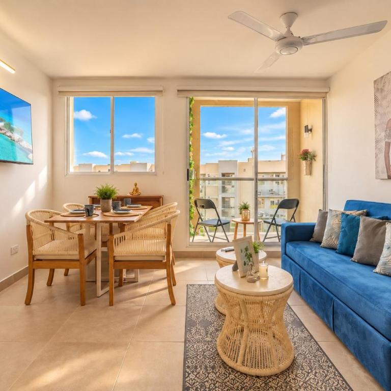 CLL11-404 Nuevo Apto Serena del Mar Playa-3min - Two-Bedroom Apartment with Balcony - 25