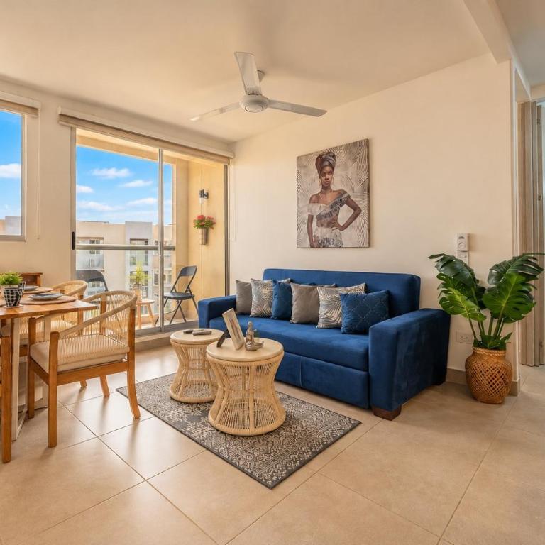 CLL11-404 Nuevo Apto Serena del Mar Playa-3min - Two-Bedroom Apartment with Balcony - 27