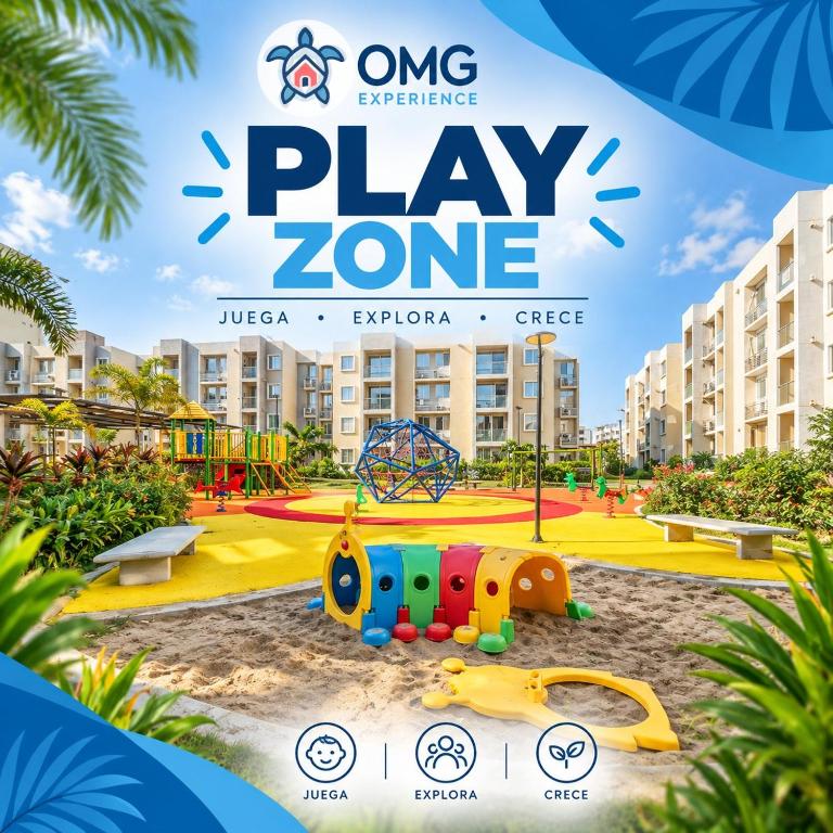 CLL11-404 Nuevo Apto Serena del Mar Playa-3min - Two-Bedroom Apartment with Balcony - 54