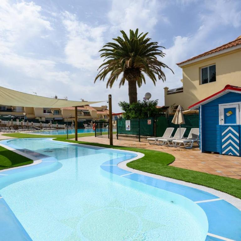 Bungalow with Terrace BBQ Private Parking Pool - Apartamento - 6