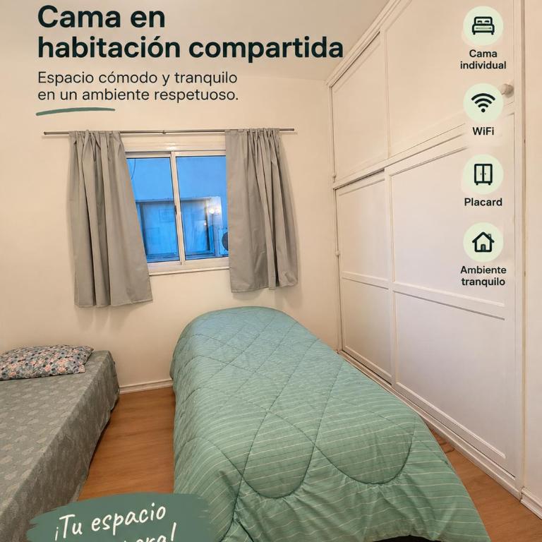 Habitación compartida, SOLO MUJERES - Cama individual en habitación compartida - 1