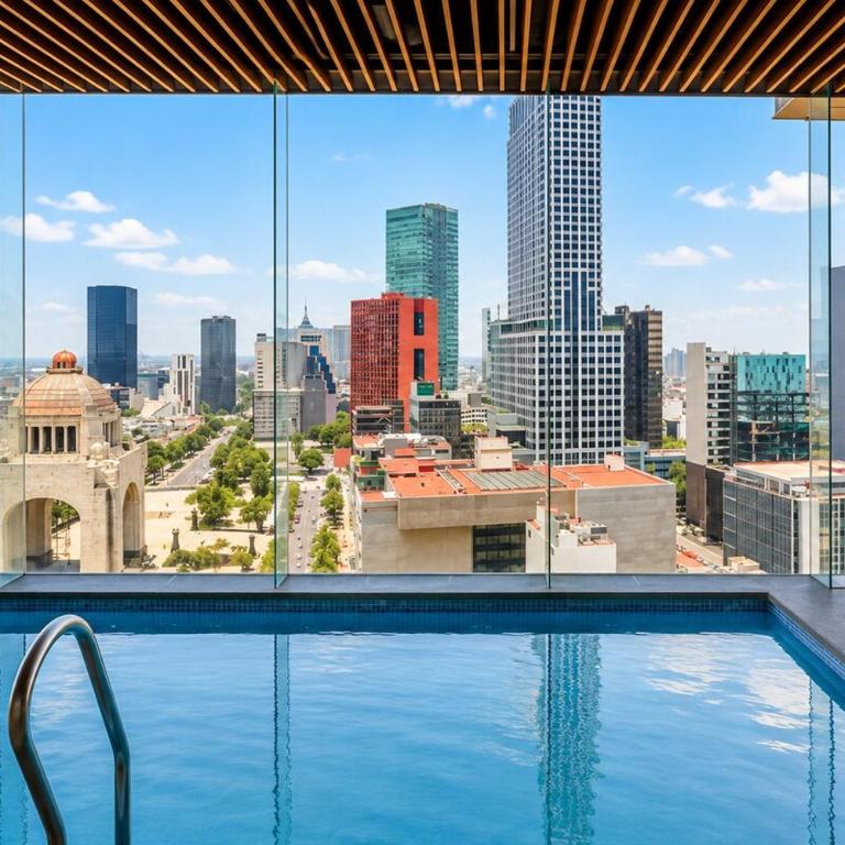 Depto Premium con Alberca, Gym, Spa y Más Cerca del Monumento a la Revolución - Apartamento de 1 dormitorio - 12