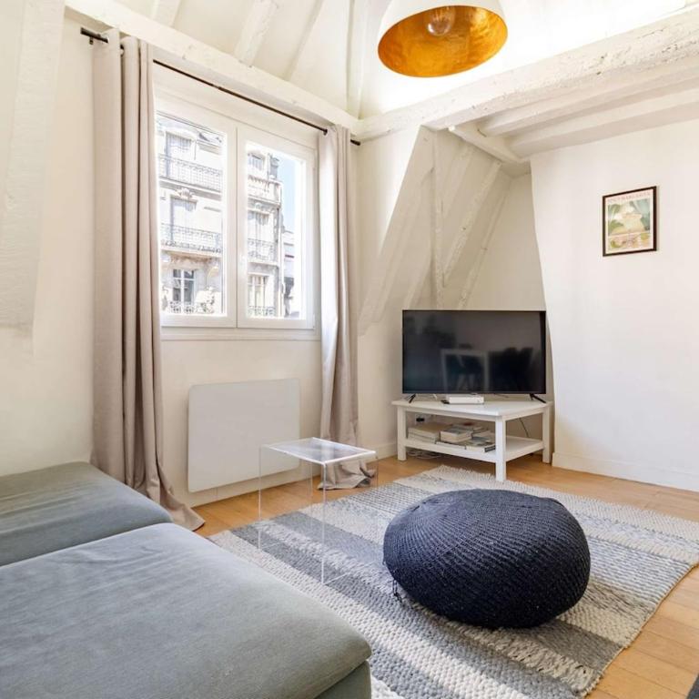Parisian Charm Apt Steps from Notre-Dame - Appartement 2 Chambres - 5