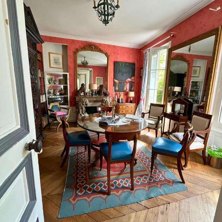 Chambre Rose - Maison La Petite Vigne Chambres d'hôtes - Chambre Double avec Salle de Bains Privative - 8