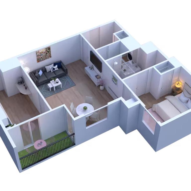 Séjour Enchanté à 5 min De La Magie Disney - Appartement 1 Chambre - 2