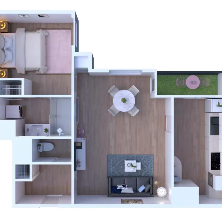 Séjour Enchanté à 5 min De La Magie Disney - Appartement 1 Chambre - 3