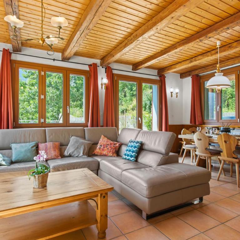 Chalet 10 personnes, vue Dent Blanche, parking - Chalet - 3