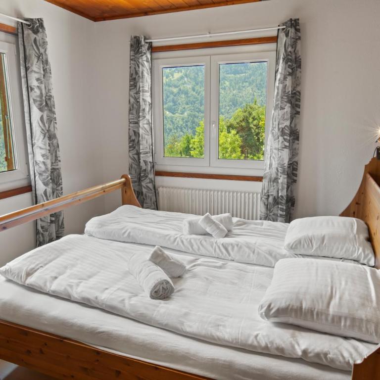 Chalet 10 personnes, vue Dent Blanche, parking - Chalet - 27