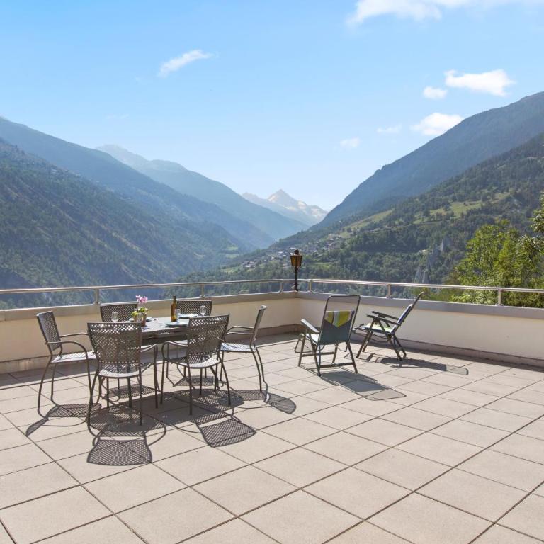 Chalet 10 personnes, vue Dent Blanche, parking - Chalet - 37