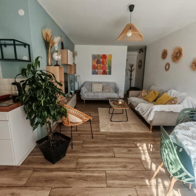 le jardin de Sanary, T3 chic et bohème - Apartment mit 2 Schlafzimmern und Gartenblick - 29