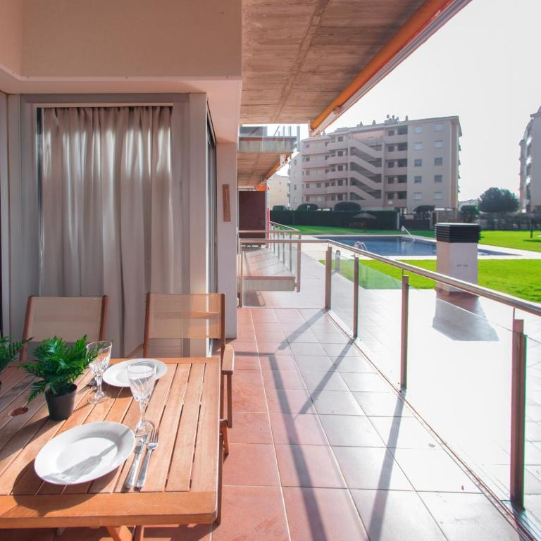 WELCS APARTAMENTO 446 EMP con piscina comunitaria - Apartment mit Balkon - 1