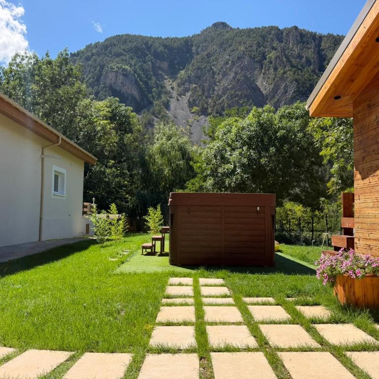 N2 Studio montagne avec Jardin, Calme et nature, Valberg à 18mn, Spa en Option - Studio - 17