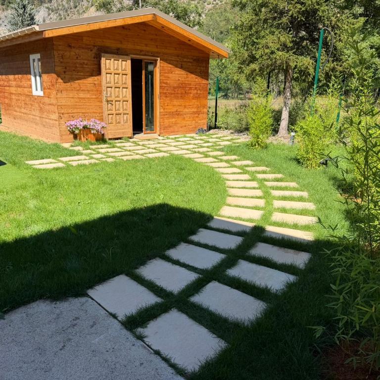 N1 Studio montagne avec Jardin, Calme et nature, Valberg à 18mn, Spa en Option - Studio - 36