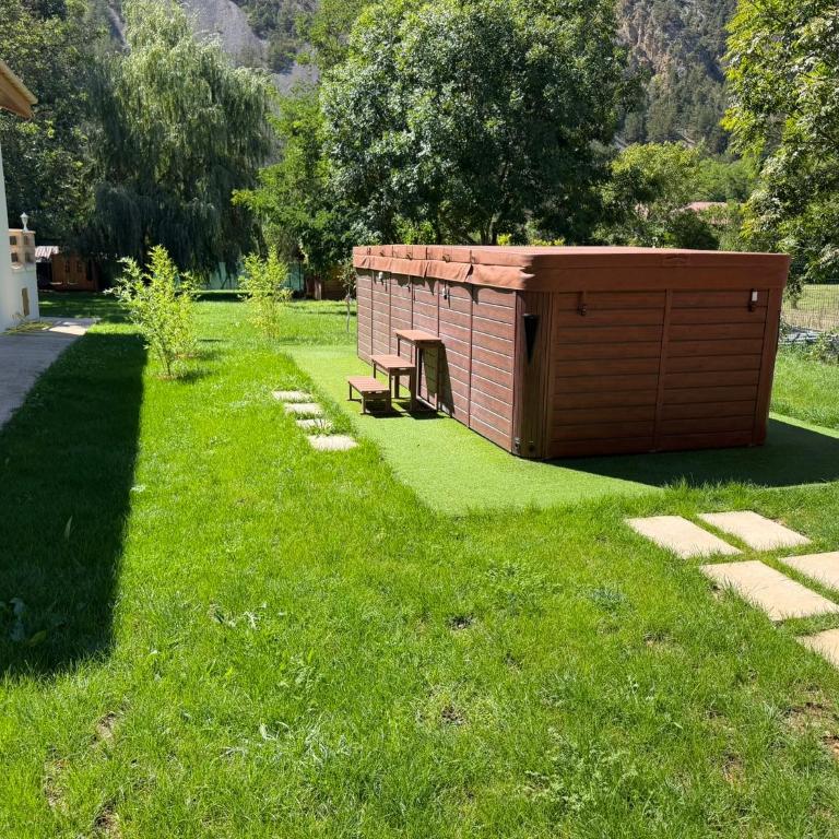 N1 Studio montagne avec Jardin, Calme et nature, Valberg à 18mn, Spa en Option - Studio - 31