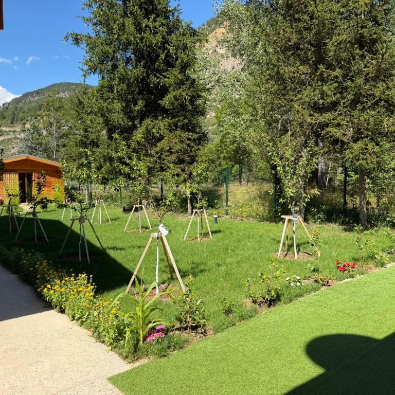 N1 Studio montagne avec Jardin, Calme et nature, Valberg à 18mn, Spa en Option - Studio - 30