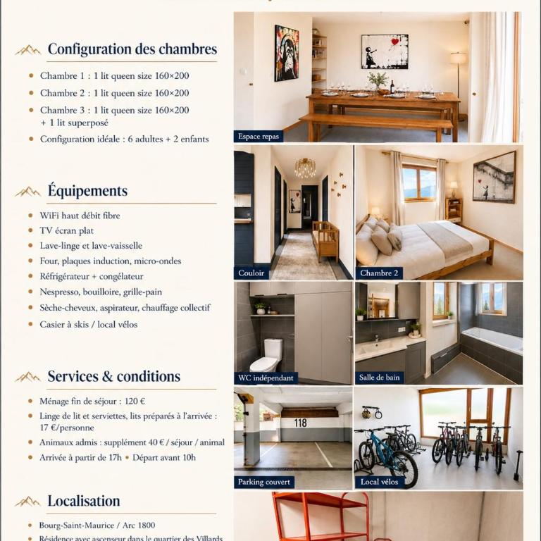 Le Vaugella ARCS 1800 - Appartamento Premium con 3 Camere da Letto - 17