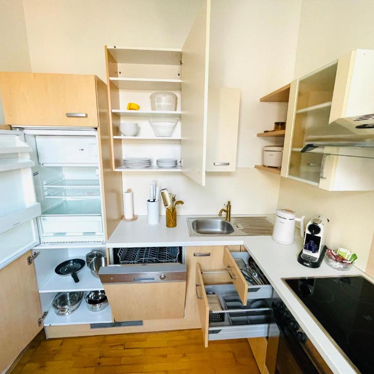 APSTAY City Center I Parking I Self Check-in - Deluxe Apartment mit 1 Schlafzimmer und Stadtblick - 11