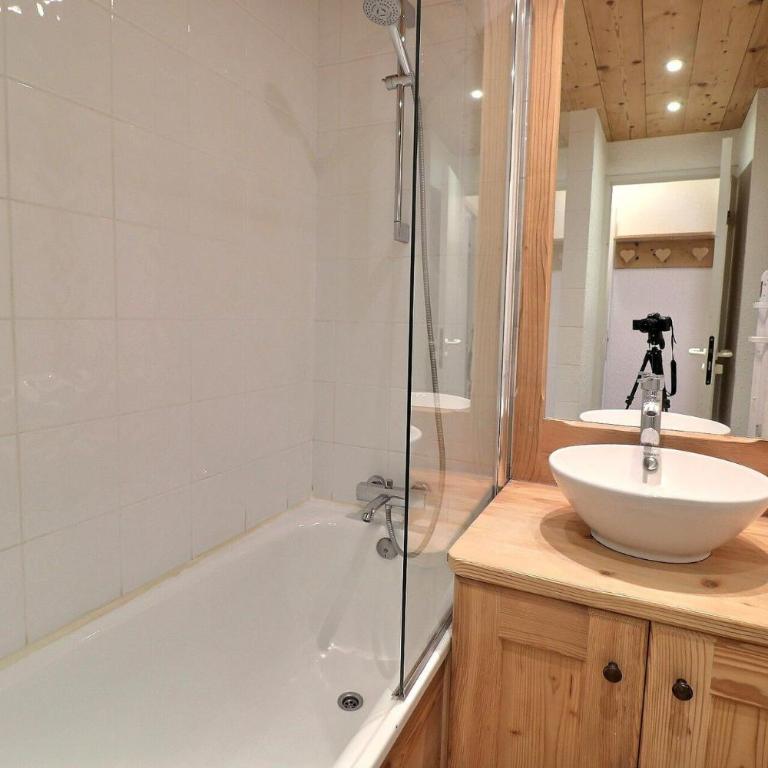 Résidence Pralin - CHARMANT STUDIO CABINE 4 PERSONNES - RENOVÉ - SKIS AUX PIEDS MAE-1803 - Studio - 4