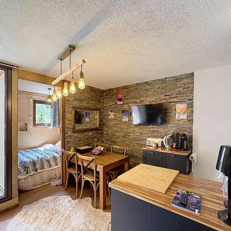 Beau 2 pièces rénové 4 pers, 3 flocons Or, parking gratuit - Apartamento de 1 dormitorio - 15