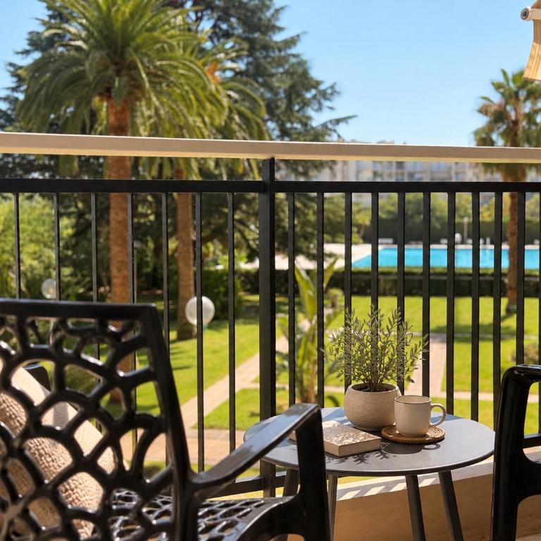 La Marina Cannes Suites - Chambre Familiale - Vue sur Jardin - 6
