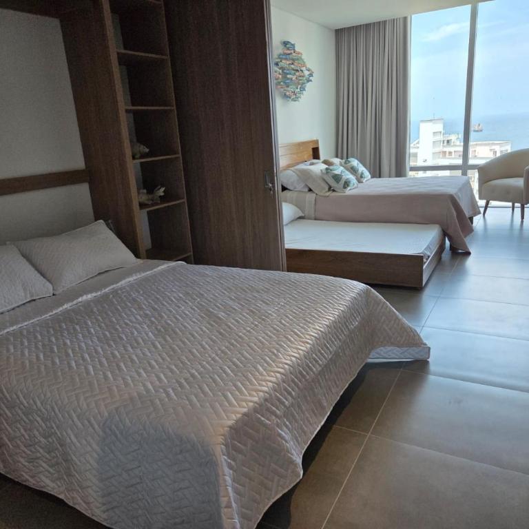 Apartamento en Santa Marta con vista al mar-Edificio WJ Tower - One-Bedroom Apartment - 17