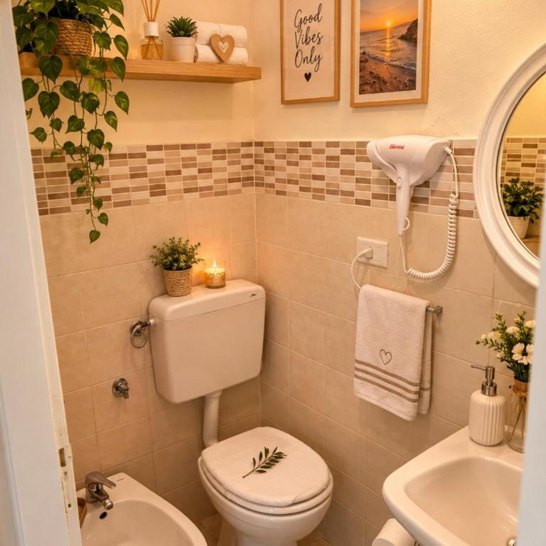 B&B Le Lumìe L' antico Cortile Camere Con Cucina Privata With Private Kitchen - Family Room with Private Bathroom - 7