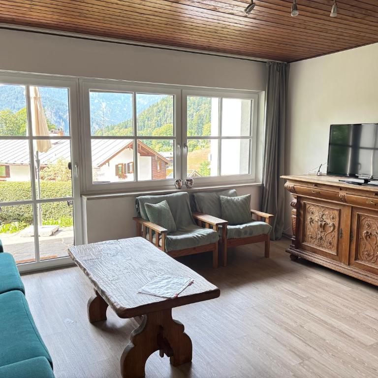 Ferienwohnungen Oberau - Apartamento Estándar de 1 dormitorio con terraza - 21