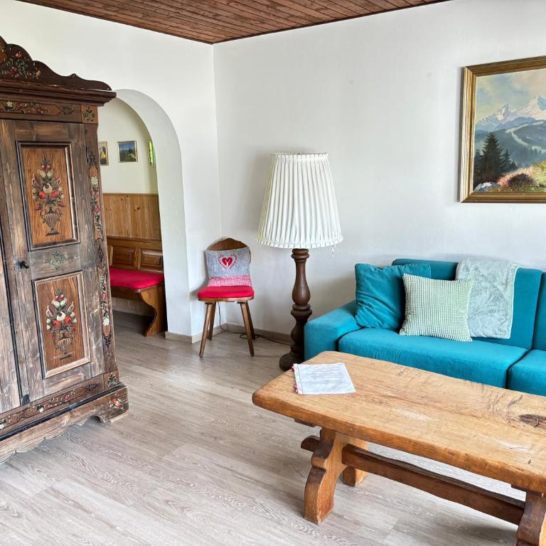 Ferienwohnungen Oberau - Apartamento Estándar de 1 dormitorio con terraza - 22
