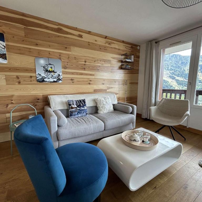 Appartement lumineux, accès télésiège - 4 pers. - Appartamento con 1 Camera da Letto - 4