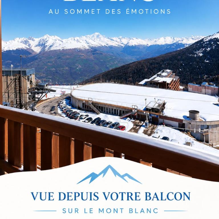 Cozy Luxe 2 étoiles Panorama Imprenable - Paquebot des Neiges - Pied des pistes - Paradiski - Appartement 1 Chambre - 3